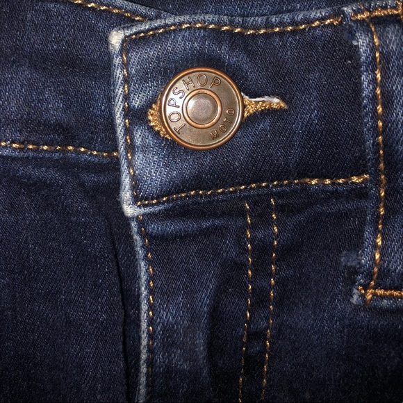 💙FINAL SALE💙 Topshop Jamie Skinny Jeans Dark Wash Size 26 – High Rise Stretch - Picture 7 of 10